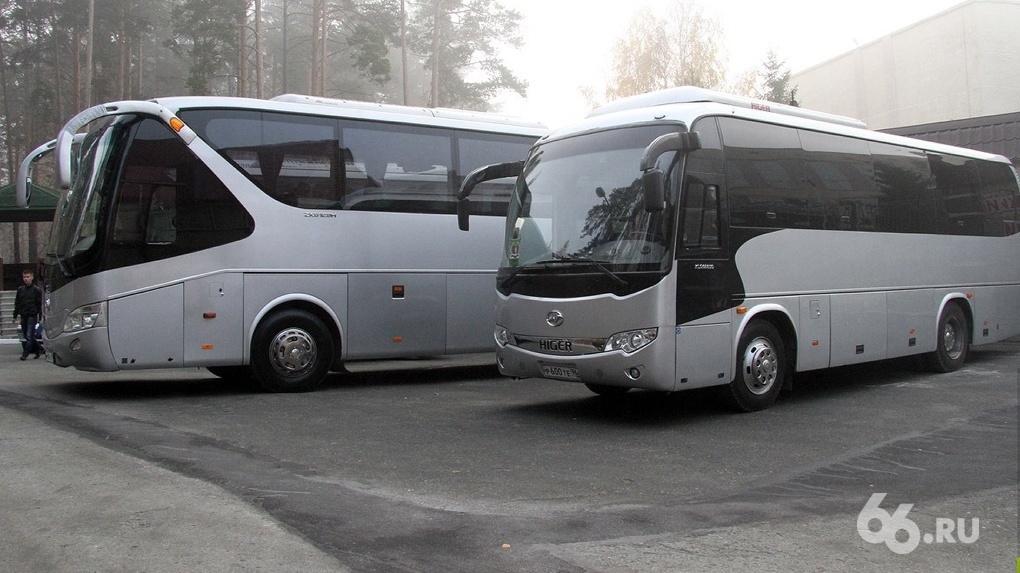 В Екатеринбурге организуют 15 парковок для туристических автобусов. Карта