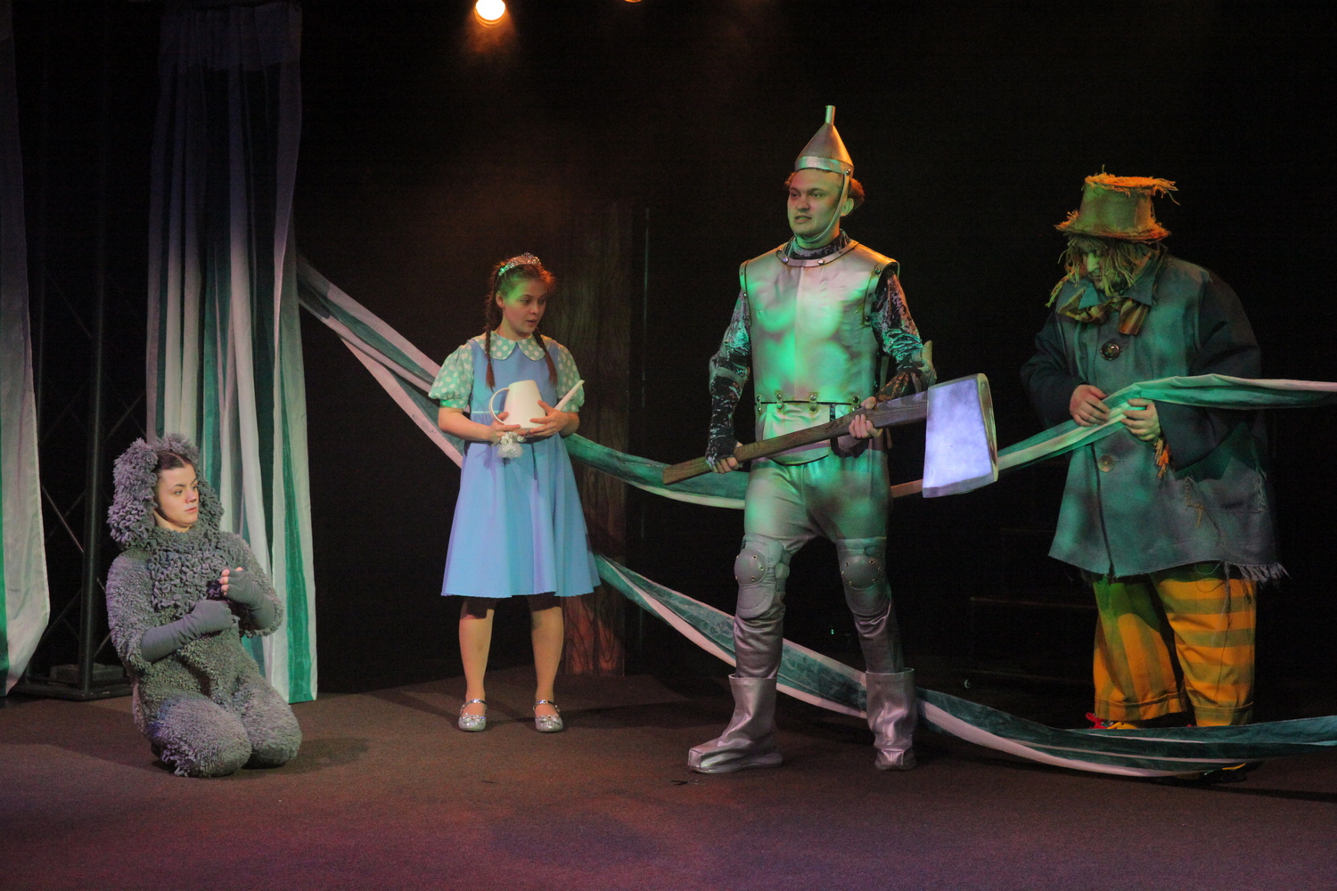 В Старооскольском театре для детей и молодёжи премьера  спектакль Волшебник Изумрудного города